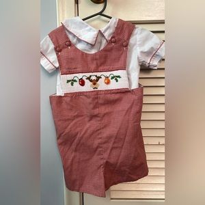 Vintage Christmas romper